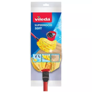 Panno per mop Vileda rosso giallo