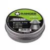 Pallini Diabolo RANGER PRORO.45.500.S — 4,5 mm Diabolo a punta, 500 pezzi, dispenser in alluminio