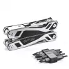 Multitool AZYMUT Trohon H-P2010121 — pinza full-size in acciaio inox con 12 utensili, 8 inserti, chiuso 10,5 cm, 381 g