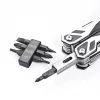 Multitool AZYMUT Trohon H-P2010121 — pinza full-size in acciaio inox con 12 utensili, 8 inserti, chiuso 10,5 cm, 381 g