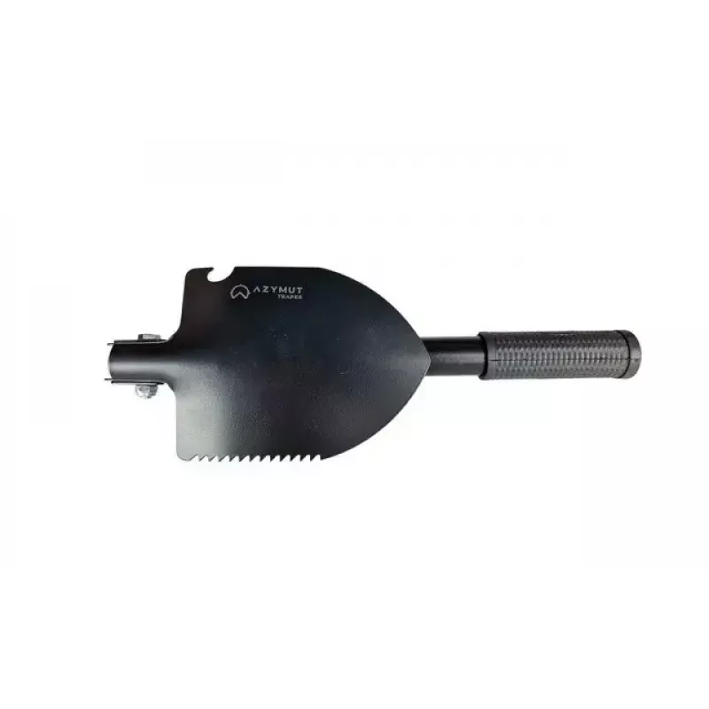 AZYMUT Trapper H-C271008 pala tattica multifunzione con custodia, nera