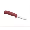 Coltello a lama fissa Mora BASIC 511 — lama in acciaio al carbonio, manico rosso