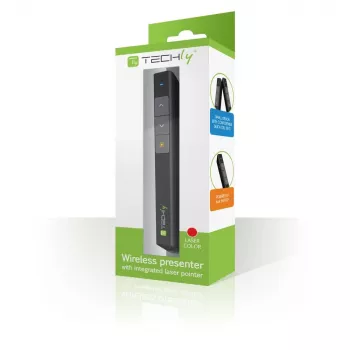 Techly ITC-LASER26 Presentatore wireless RF nero