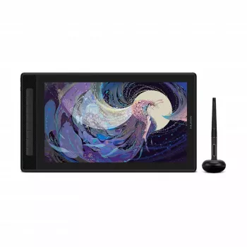 Tavoletta grafica HUION Kamvas Pro 16 GT1602 39,8 cm (15,7 pollici) display 2.5K IPS, 8192 livelli di pressione, 8 tasti programmabili, USB-C/HDMI