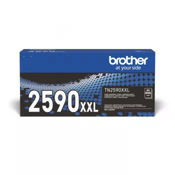 Cartuccia toner Brother TN-2590XXL originale nero, confezione da 1, ca. 5000 pagine