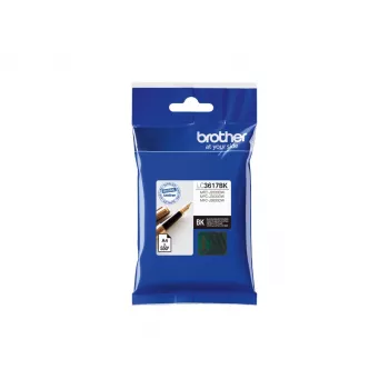 Cartuccia d'inchiostro Brother LC-3617BK nero, originale, resa 550 pagine, 1 pz.