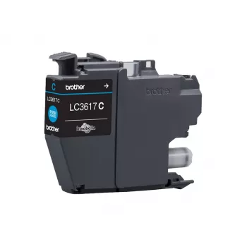 Cartuccia d'inchiostro Brother LC-3617C ciano, originale, capacità standard, 550 pagine