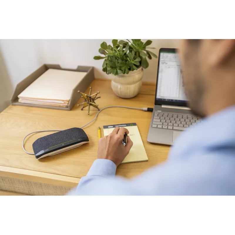 HP Poly Sync 10 diffusore + cavo USB-A a USB-C, PC, nero, 0,715 m, Windows 10, Windows 11, MacOS, 100–7800 Hz