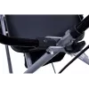 MDH PPC035 deambulatore / rollator con seduta e cestino, alluminio, pieghevole, portata max 136 kg