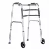 Deambulatore VITEA CARE VCBP0031 in alluminio, altezza regolabile 82–100 cm, larghezza 600 mm, portata max 110 kg, ruote da 12 cm