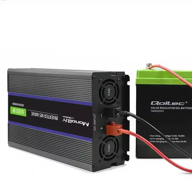Inverter QOLTEC Monolith 6000 MS da 12V a 230V 6000W
