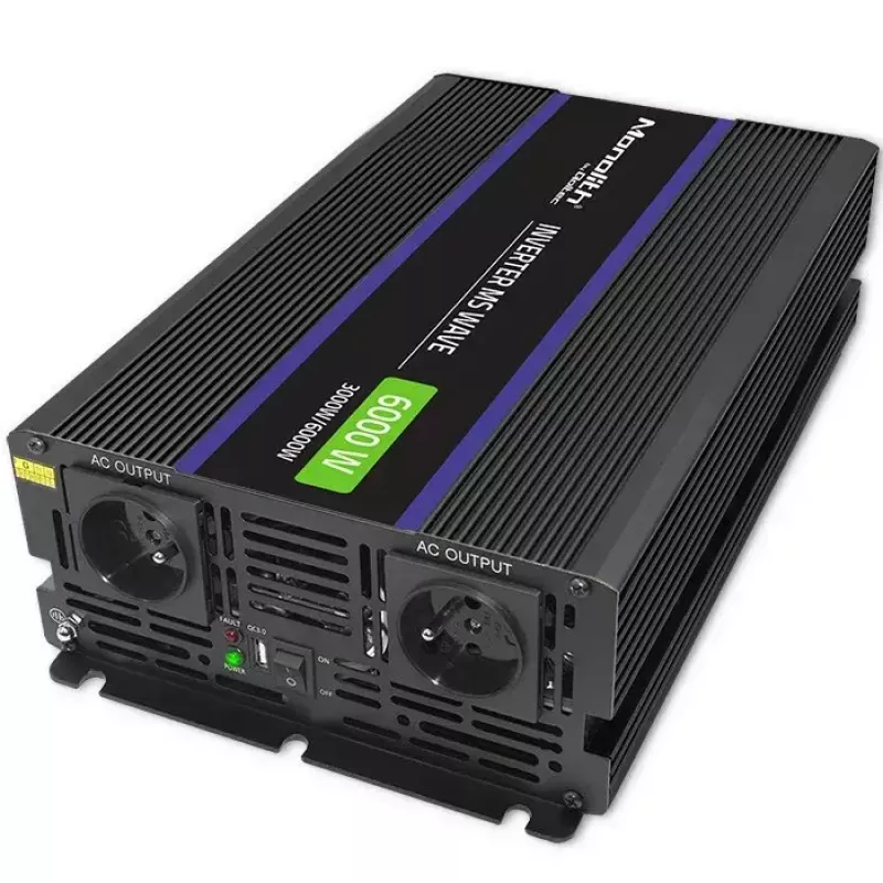 Inverter QOLTEC Monolith 6000 MS da 12V a 230V 6000W