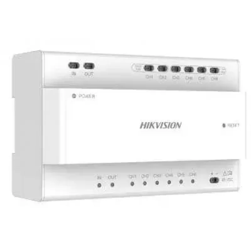 Hikvision DS-KAD7060EY distributore video a 2 fili, 143x66x92 mm, bianco