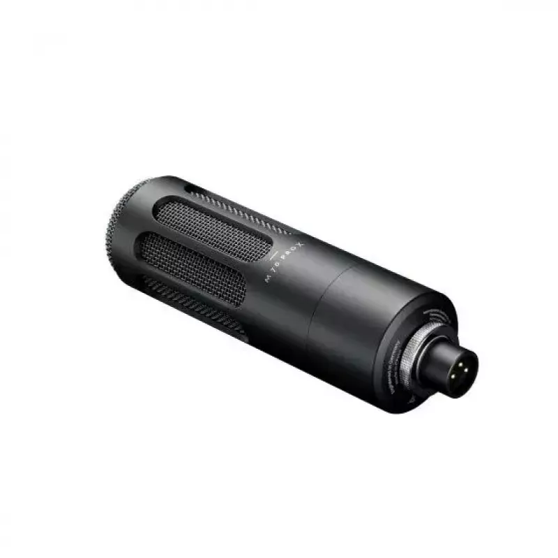 Microfono dinamico per broadcast Beyerdynamic M 70 PRO X — con filo, risposta in frequenza ottimizzata per la voce