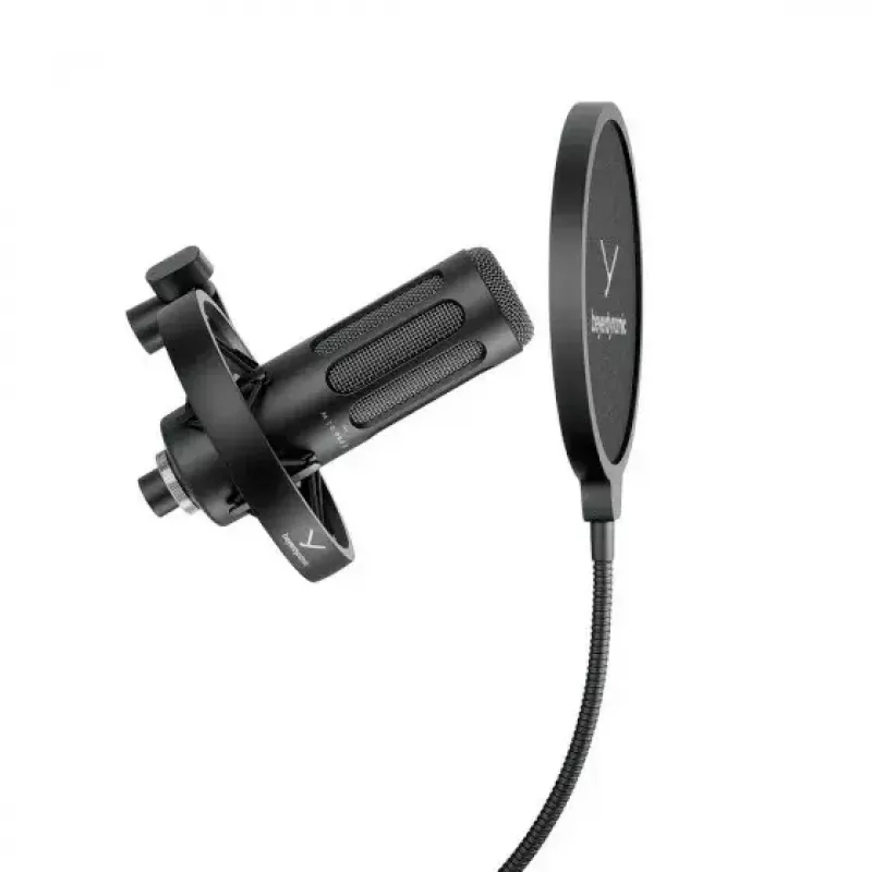 Microfono dinamico per broadcast Beyerdynamic M 70 PRO X — con filo, risposta in frequenza ottimizzata per la voce