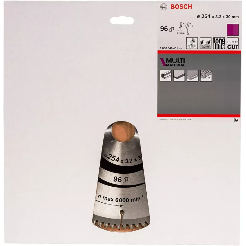 Lame per sega circolare Bosch 2608640451