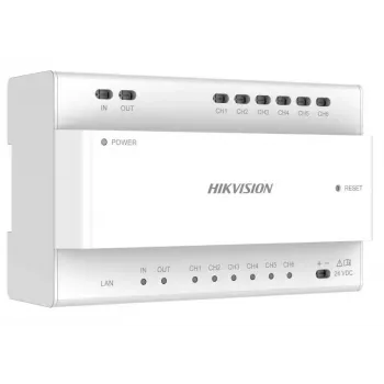 Distributore video Hikvision DS-KAD706Y-S 6 canali 1HE montaggio a rack