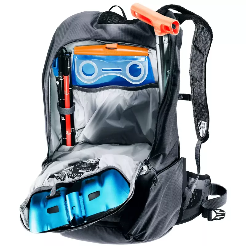 Zaino sportivo Deuter Updays 20 nero poliammide altezza 490mm