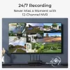 Reolink NVS12W NVR Wi-Fi 6 12 canali supporto 16MP HDD 2TB