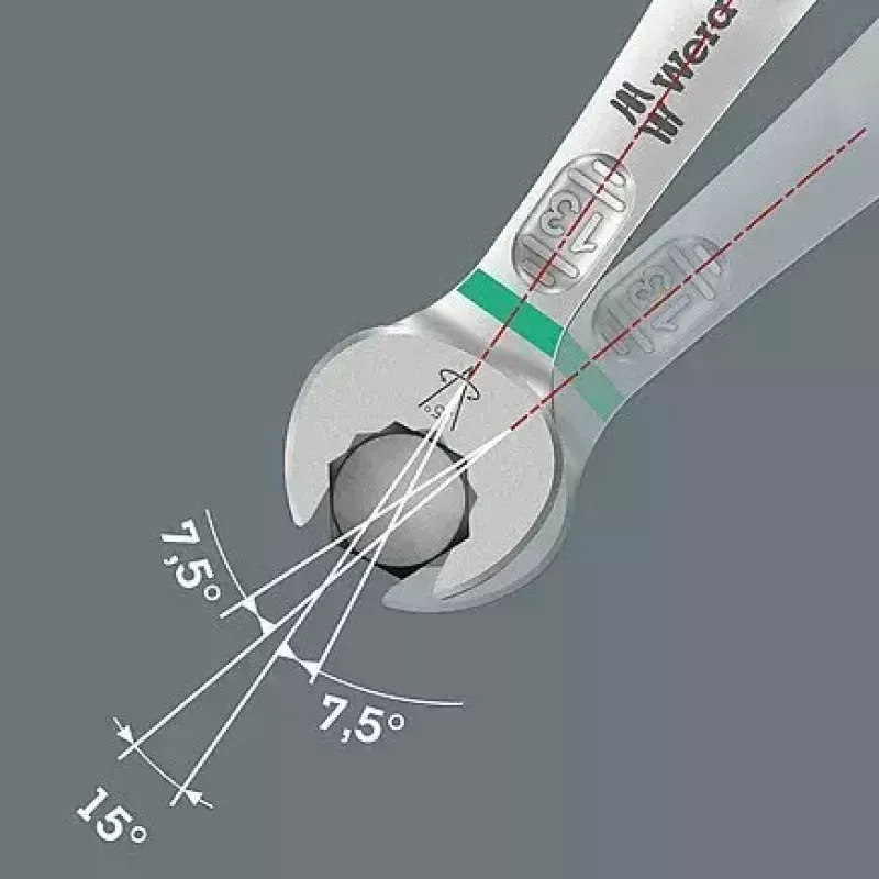 Wera 6005 Joker 4 Set 1 set di chiavi a forchetta doppia, 4 pz.