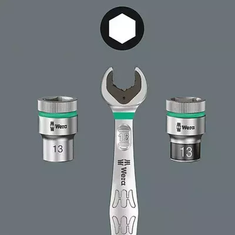 Wera 6005 Joker 4 Set 1 set di chiavi a forchetta doppia, 4 pz.