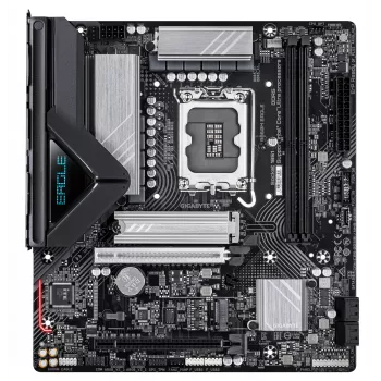 Scheda madre GIGABYTE B860M EAGLE - CPU Intel Core Ultra Series, VRM 6+1+2+1 fasi, fino a 9066 MHz DDR5, 1x PCIe 5.0 + 1x PCIe 4.0 M.2, LAN 2,5 GbE, USB 3.2 Gen 1