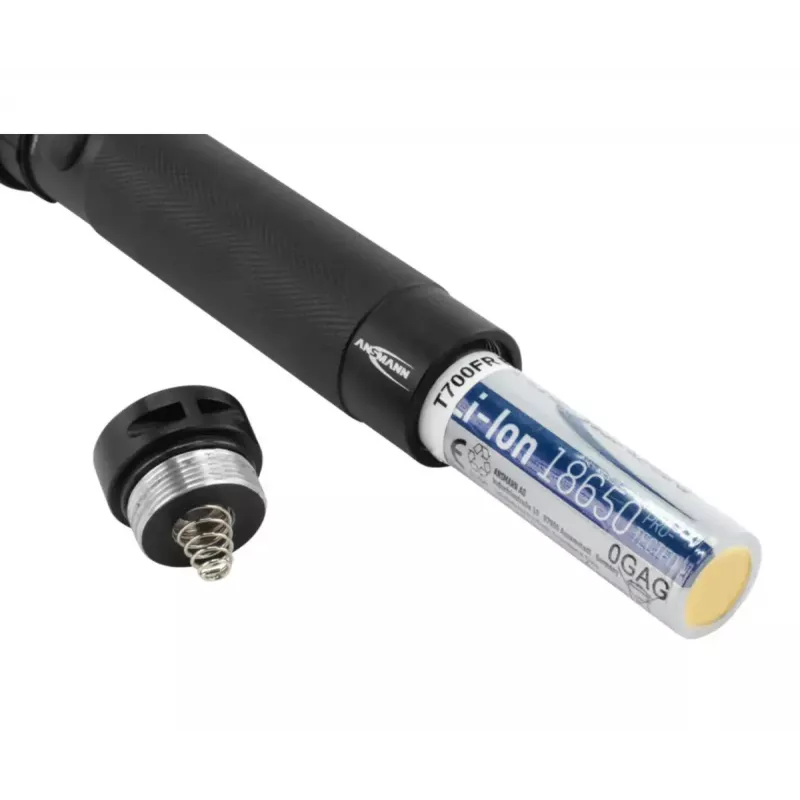Ansmann Future T400FR torcia, 400 lm, IPX4, nera