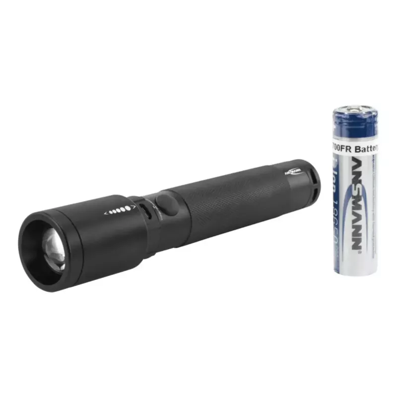 Ansmann Future T400FR torcia, 400 lm, IPX4, nera