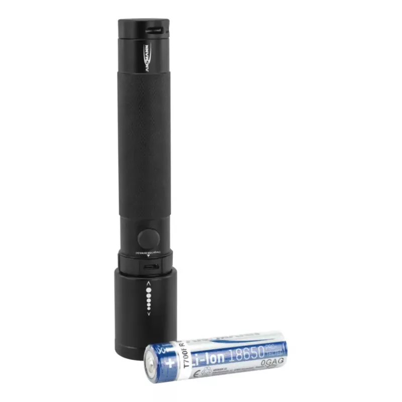 Ansmann Future T400FR torcia, 400 lm, IPX4, nera