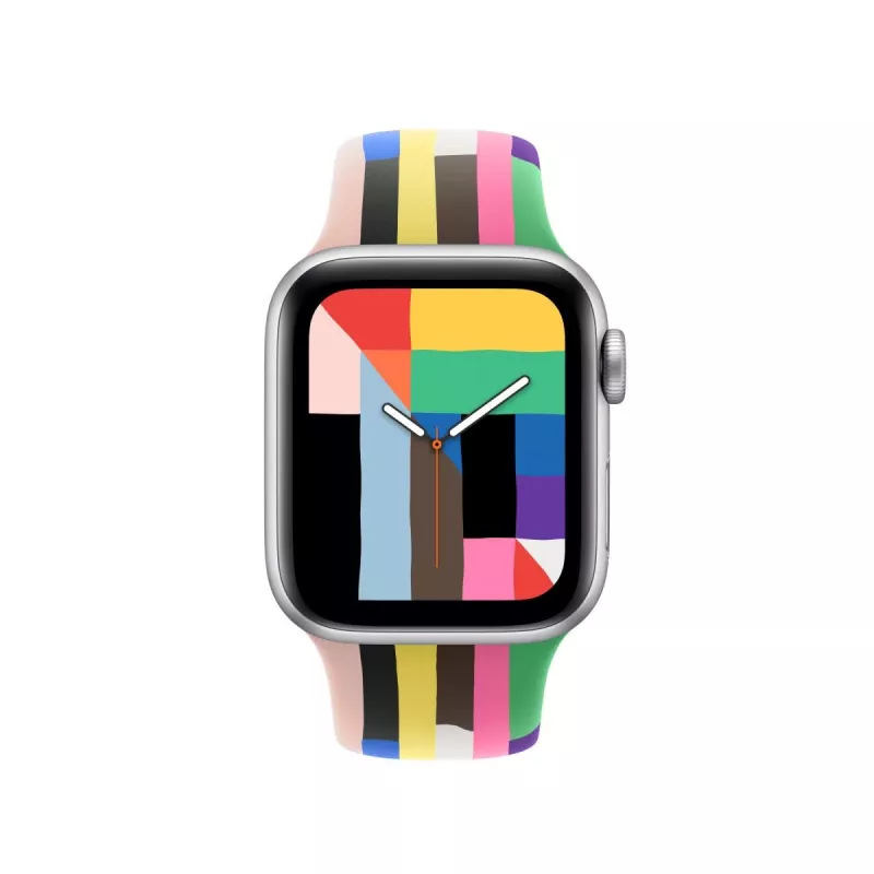 Cinturino Apple MDWD4ZM/A multicolore fluoroelastomero 130-180 mm