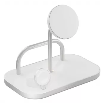 Caricabatterie portatile ZENS ZEDC29W/00 ricarica rapida wireless argento bianco