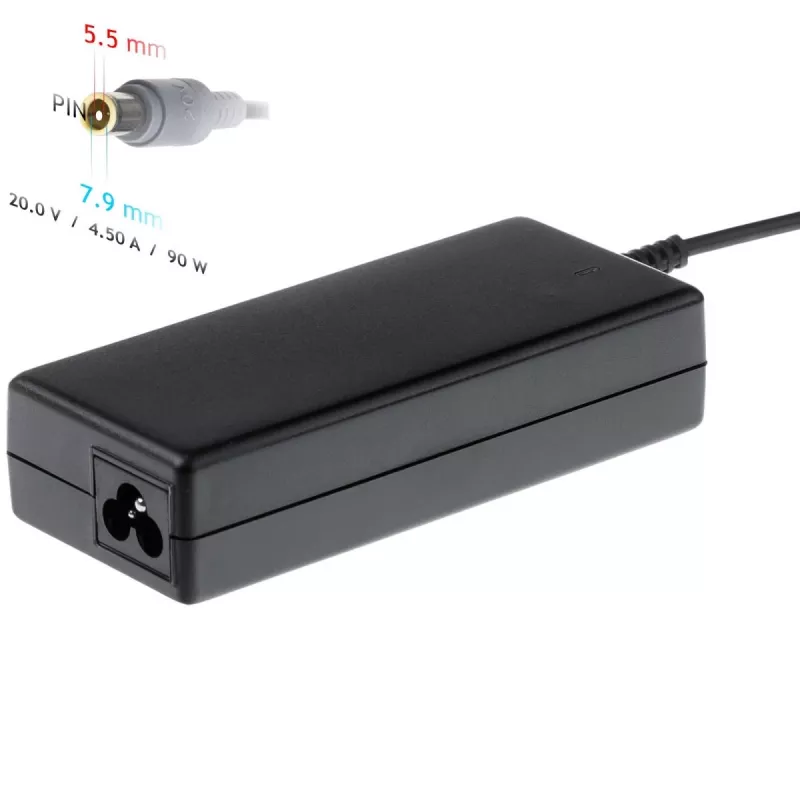 Alimentatore per notebook Akyga AK-ND-18 per Lenovo, 90 W, 20 V / 4,5 A, 7,9 x 5,5 mm con pin