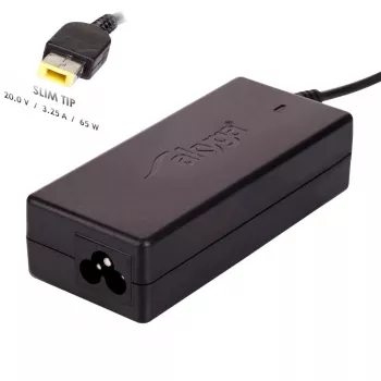 Alimentatore per laptop Akyga AK-ND-24 per Lenovo, 65 W, 20 V, 3,25 A, Slim Tip