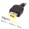 Alimentatore per notebook da auto Akyga AK-ND-42 per Lenovo, 90 W, 20 V / 4,5 A, Slim Tip, ingresso 12 V