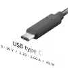 Alimentatore per notebook USB-C Akyga AK-ND-60 45 W, Power Delivery, 5–20 V, 1,2 m