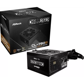 Alimentatore ASROCK Challenger Cl-750b 750 W 80+ Bronze nero ATX
