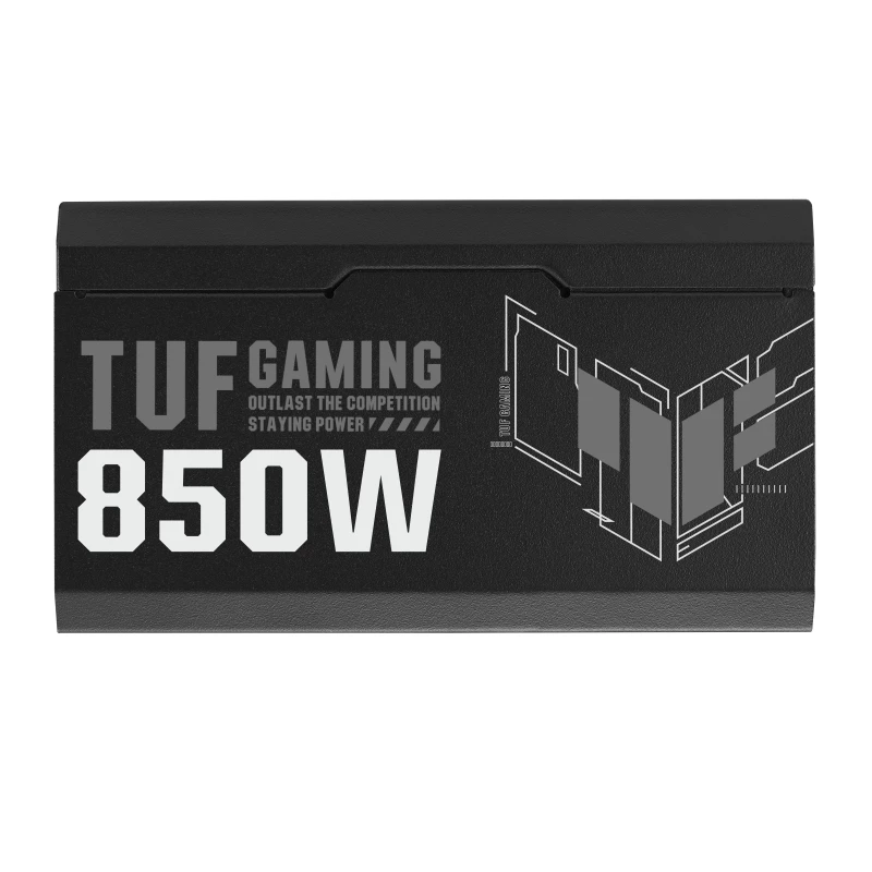 Alimentatore ASUS TUF Gaming 850W Gold 24-Pin ATX ATX nero