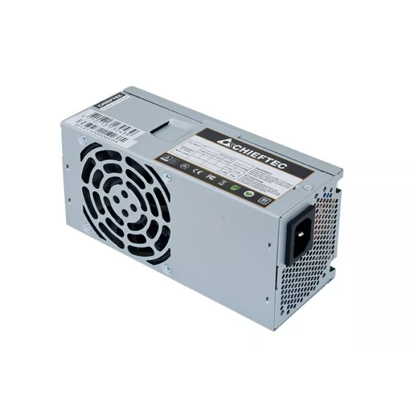 Chieftec GPF-350P TFX alimentatore 350W, 20+4 pin ATX, ventola 80 mm, efficienza 85%, PFC attivo