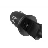 Caricabatterie da auto Green Cell CADM-GC-38AC 38W, 1x USB-C (PD 3.0) + 1x USB-A, corpo in alluminio, nero