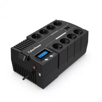 Gruppo di continuità CYBERPOWER BR1000ELCD — UPS Line-Interactive 1 kVA (600 W), 8 uscite Type E, LCD, AVR, tempo di risposta 4 ms