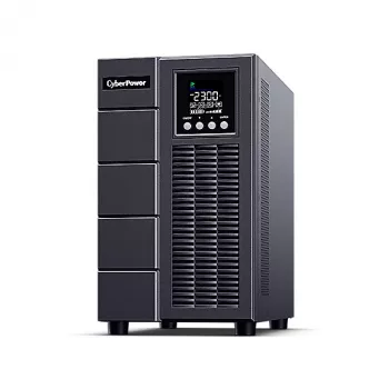 Gruppo di continuità CYBERPOWER OLS3000EA, online a doppia conversione, 3 kVA (2700 W), PF 0,9, 8 uscite C13, ingresso C20