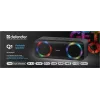 Altoparlante Bluetooth mono portatile DEFENDER Q1 nero, 10 W RMS, 1200 mAh, Bluetooth 5.0, MicroSD, FM, AUX, USB