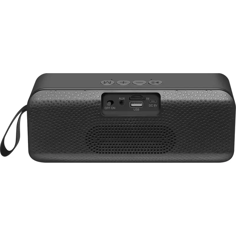 Altoparlante Bluetooth mono portatile DEFENDER Q1 nero, 10 W RMS, 1200 mAh, Bluetooth 5.0, MicroSD, FM, AUX, USB