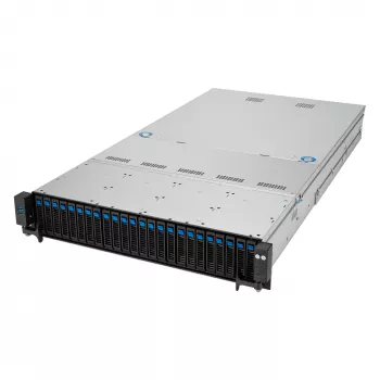 ASUS RS521A-E12-RS24U Socket SP5 Rack (2U) nero, argento