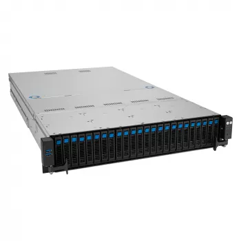 ASUS RS521A-E12-RS24U Socket SP5 Rack (2U) nero, argento