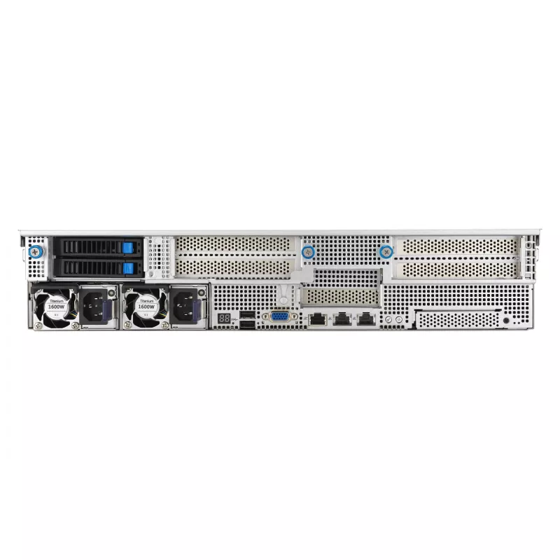 ASUS RS521A-E12-RS24U Socket SP5 Rack (2U) nero, argento