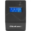 Qoltec Monolith 53979 gruppo di continuità (UPS), line-interactive, 850 VA / 480 W, 2 prese Schuko, LCD, USB, RJ45