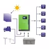 Qoltec 53886 inverter solare ibrido off-grid, 3,5 kW, 100 A MPPT, 24 V, onda sinusoidale pura