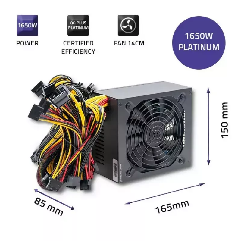 Alimentatore Qoltec 50342 1650W