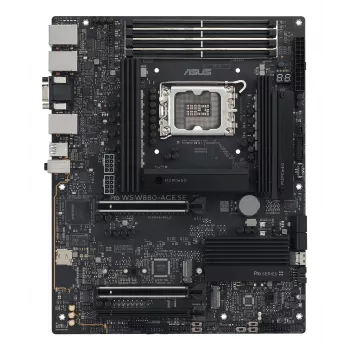 Scheda madre ASUS PRO WS W880-ACE SE, Intel W880, LGA 1851, ATX, DDR5, 4 DIMM, max 256 GB, LAN 2.5 Gb